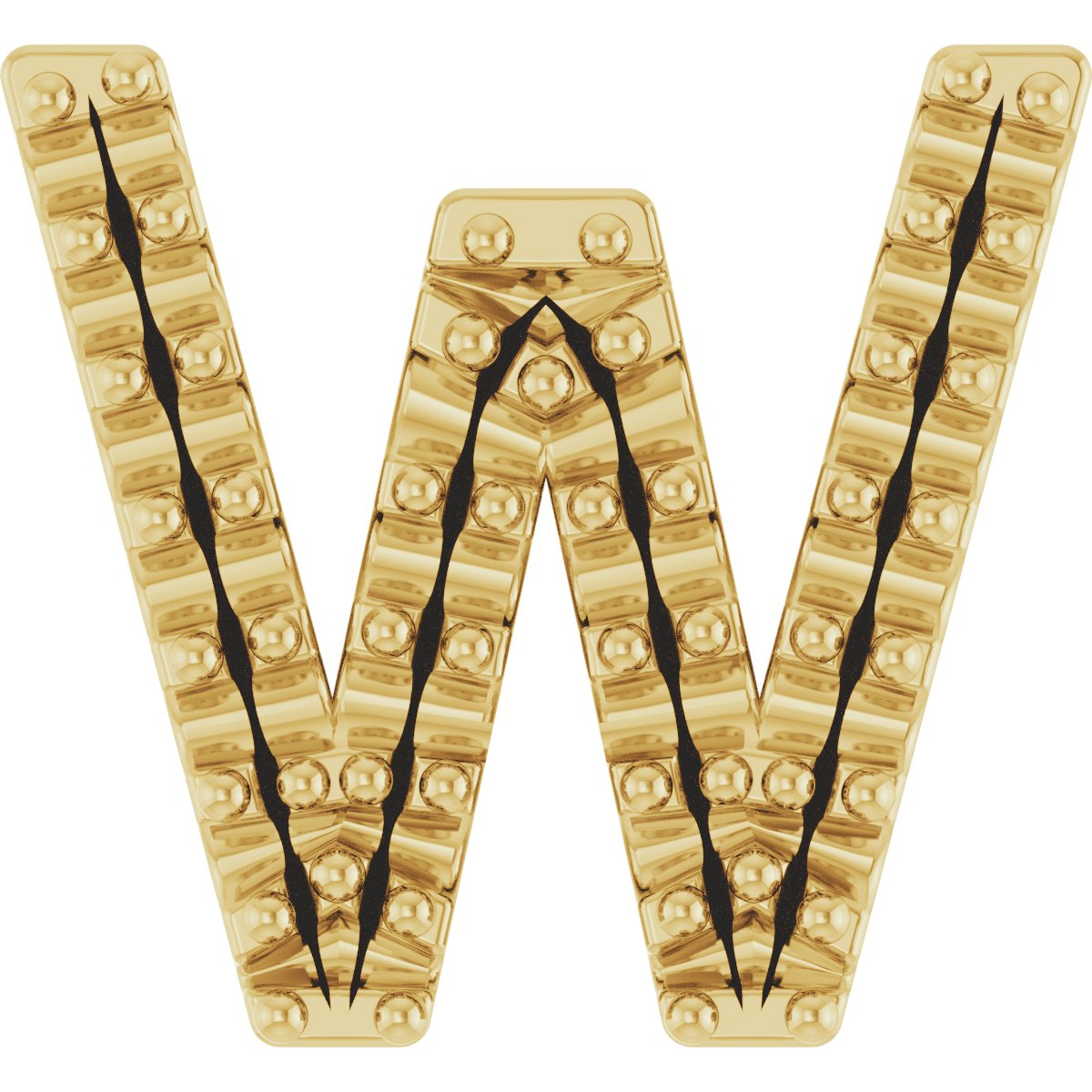 Accented Block Initial Trim