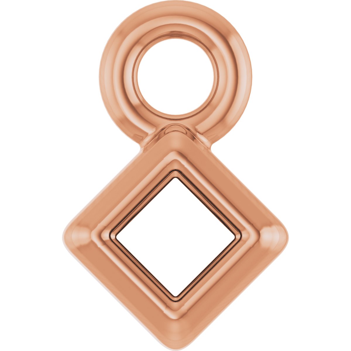 Bezel-Set Dangle