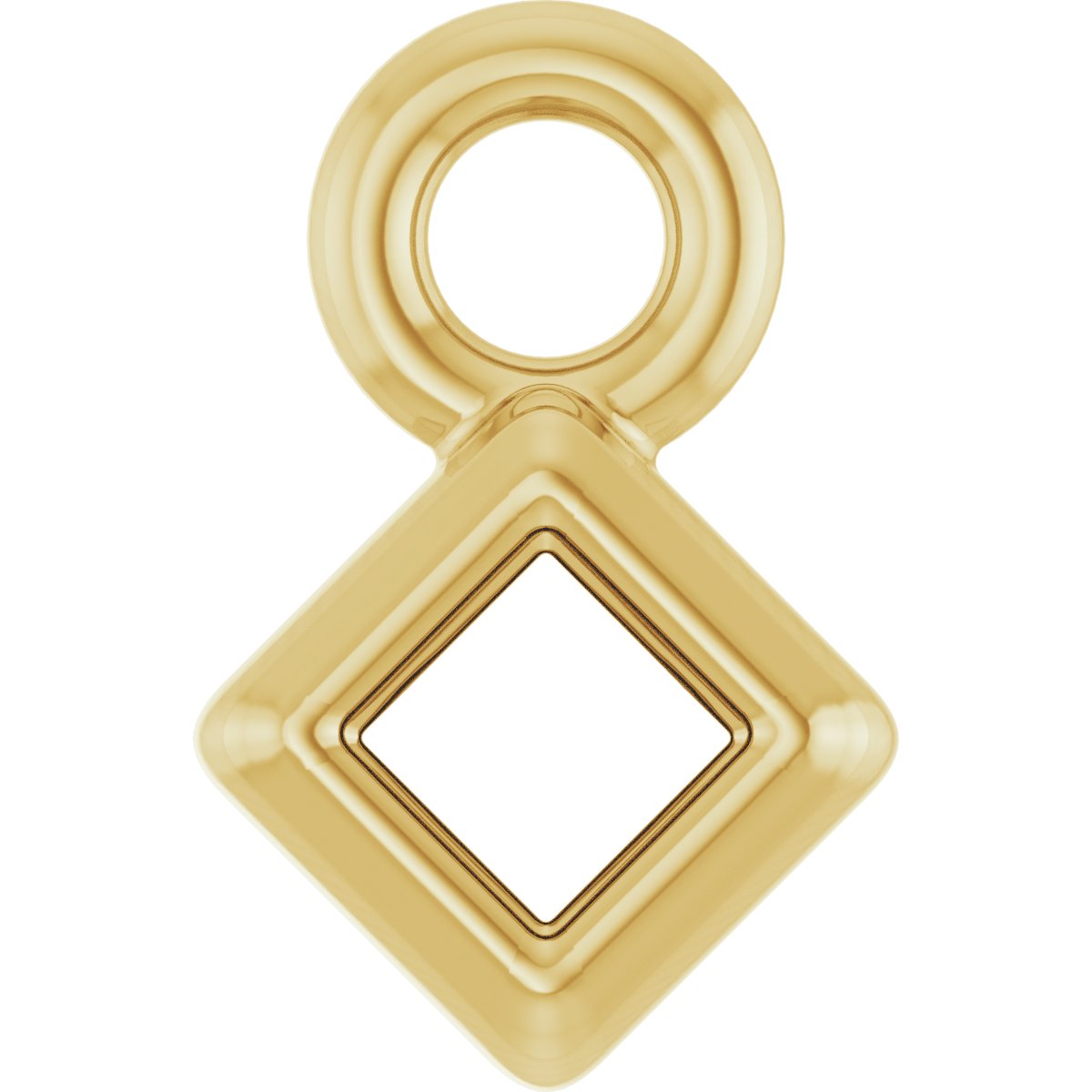 Bezel-Set Dangle