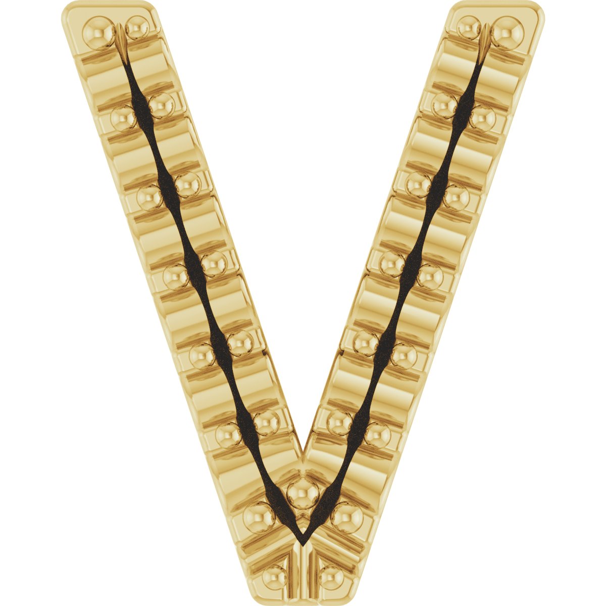 Accented Block Initial Trim