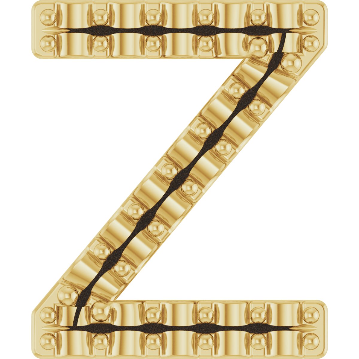 Accented Block Initial Trim