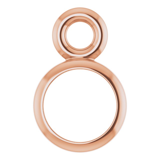 Bezel-Set Dangle
