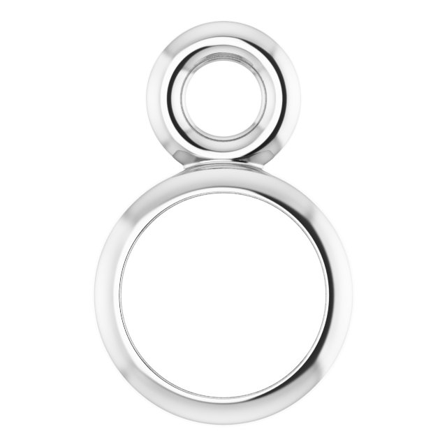 Bezel-Set Dangle