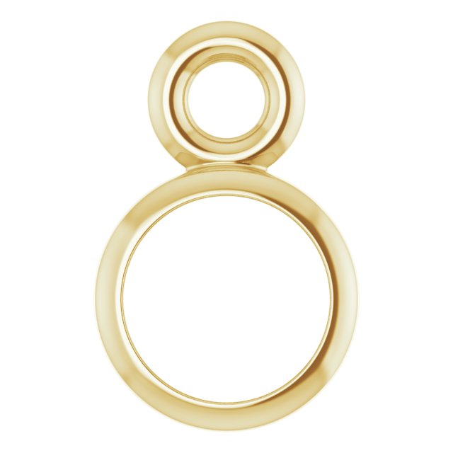 Bezel-Set Dangle
