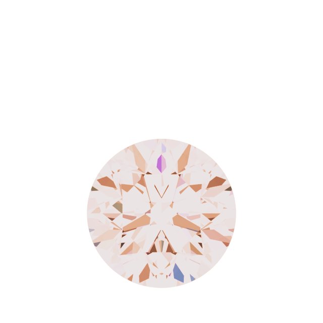 Bezel-Set Dangle