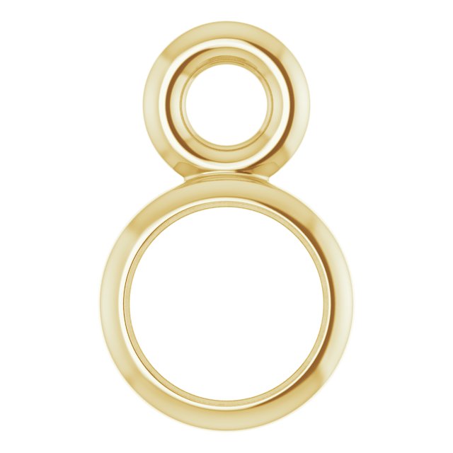 Bezel-Set Dangle