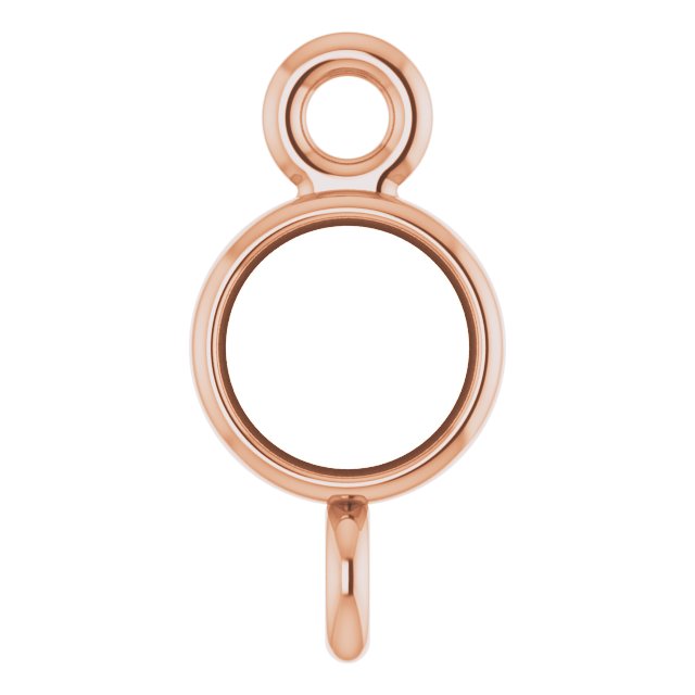 Round Bezel-Set Link