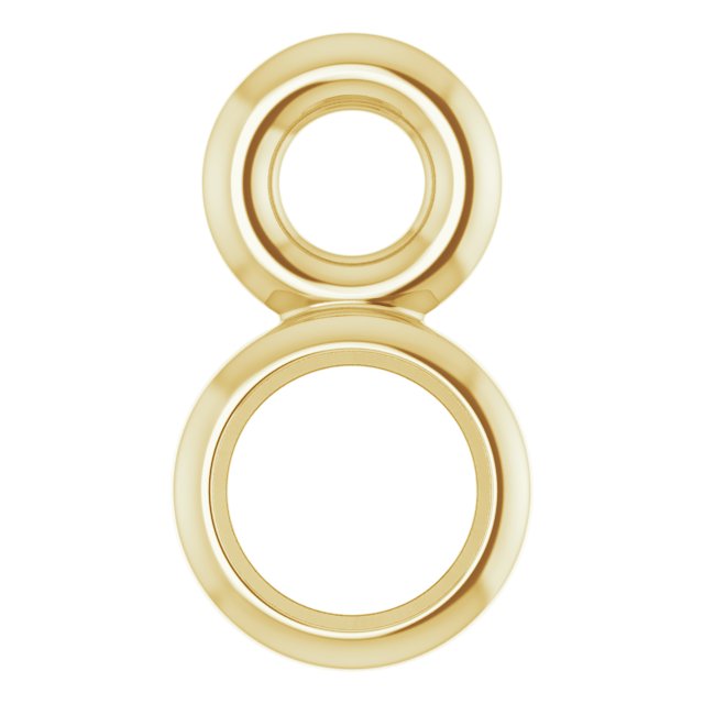 Bezel-Set Dangle