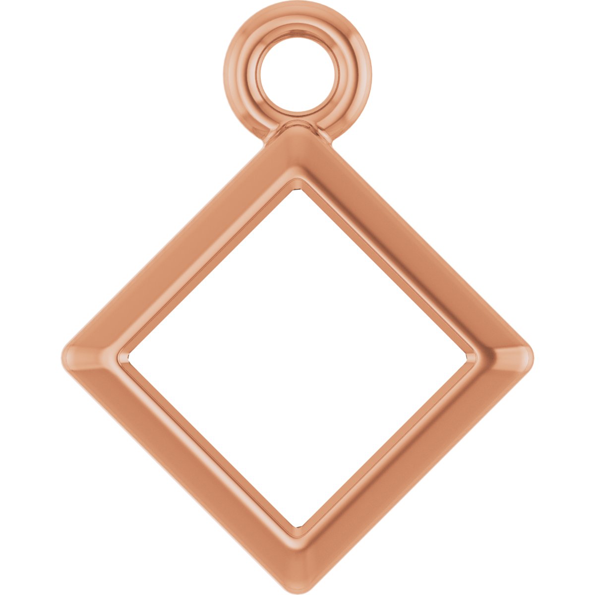 Bezel-Set Dangle