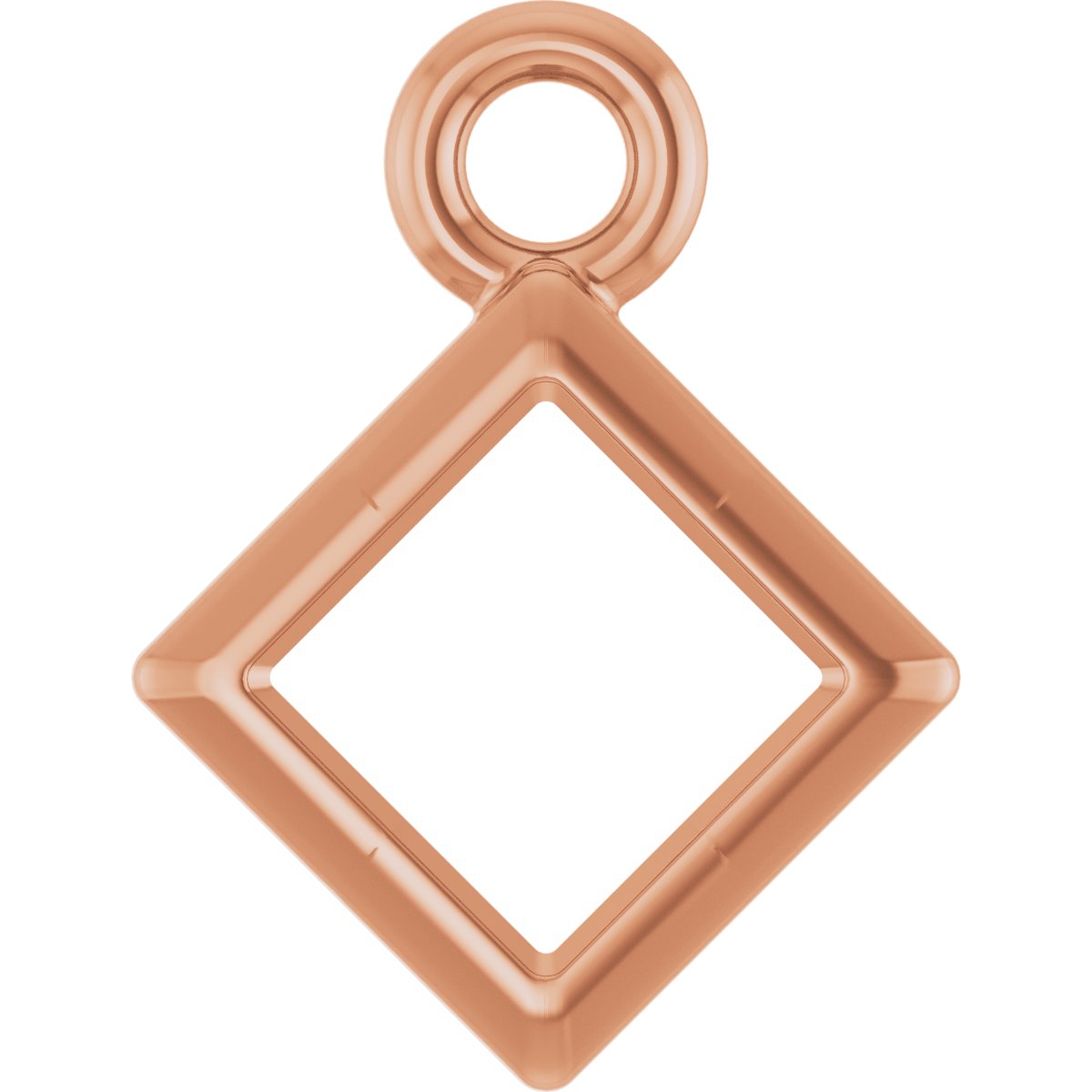 Bezel-Set Dangle