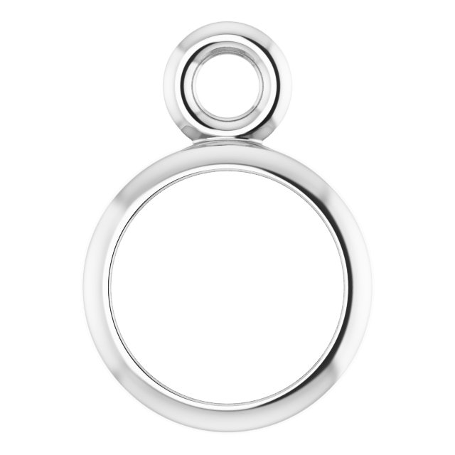 Bezel-Set Dangle