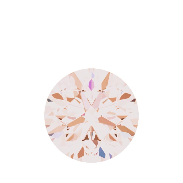 Bezel-Set Dangle