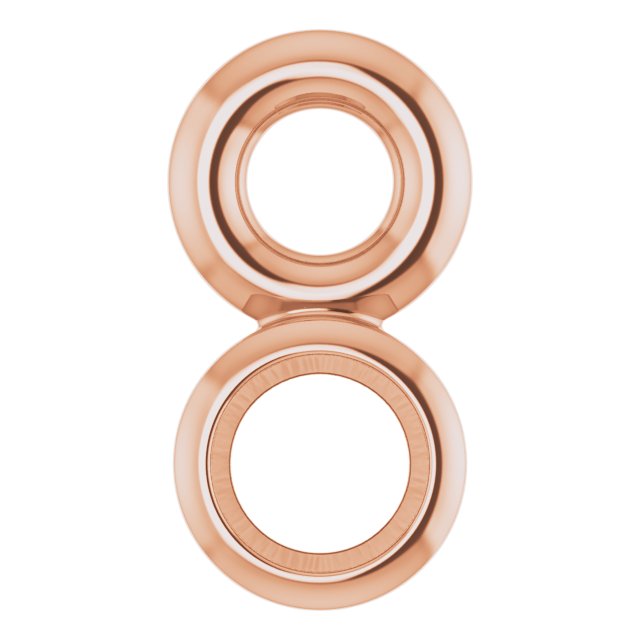 Bezel-Set Dangle