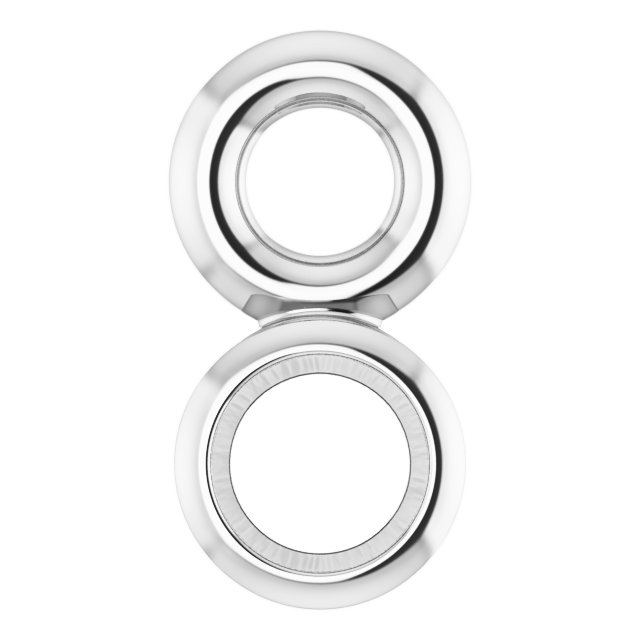 Bezel-Set Dangle