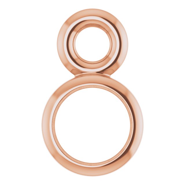 Bezel-Set Dangle