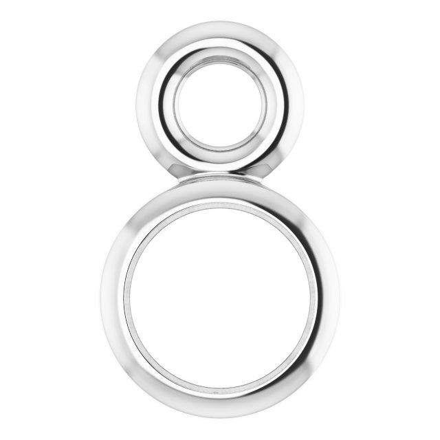 Bezel-Set Dangle