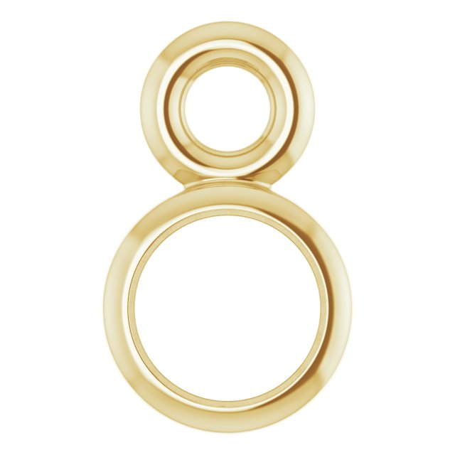 Bezel-Set Dangle