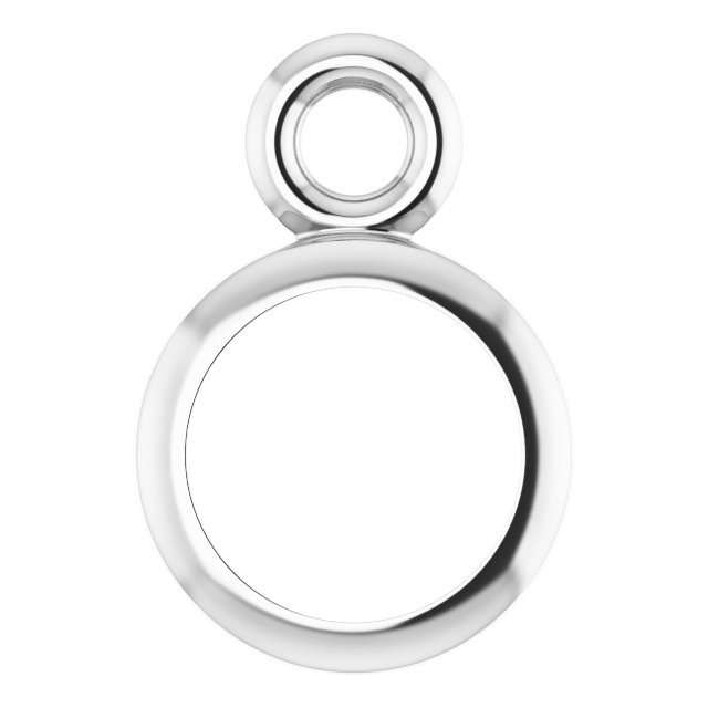 Bezel-Set Dangle