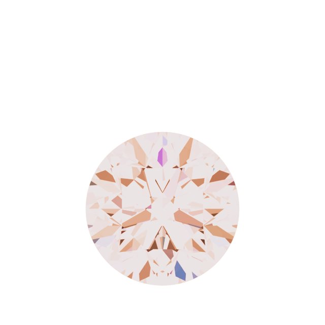 Bezel-Set Dangle
