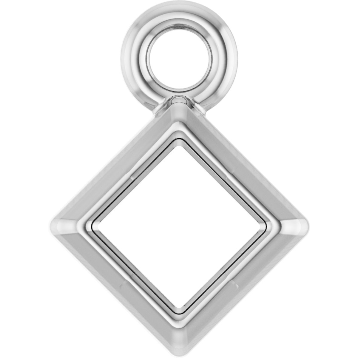 Bezel-Set Dangle