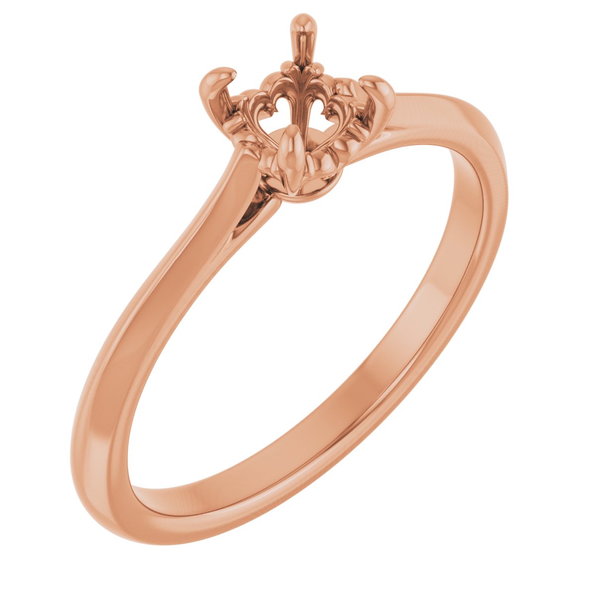 Solitaire Engagement Ring or Band