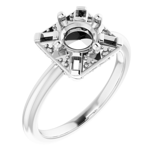 Halo-Style Ring