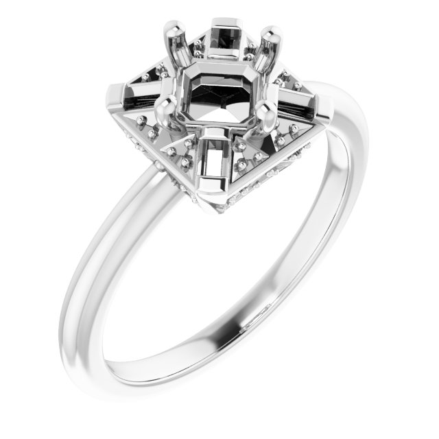 Halo-Style Ring