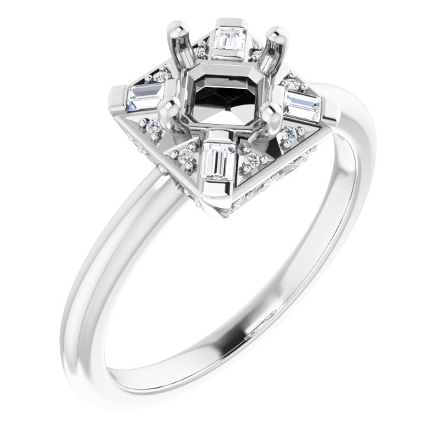 14k White Gold