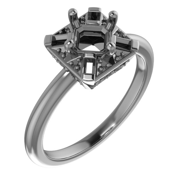 10 mm Square Ring Mounting