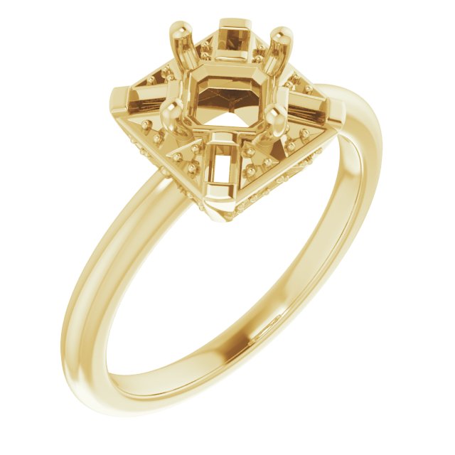 14k Yellow Gold