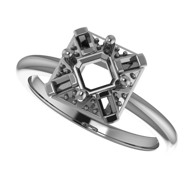 10 mm Square Ring Mounting view 5