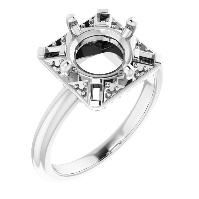Halo-Style Ring