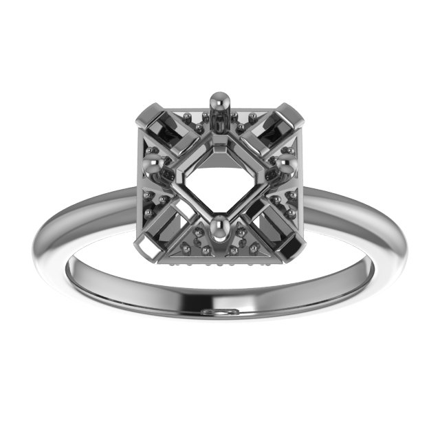 10 mm Square Ring Mounting view 3