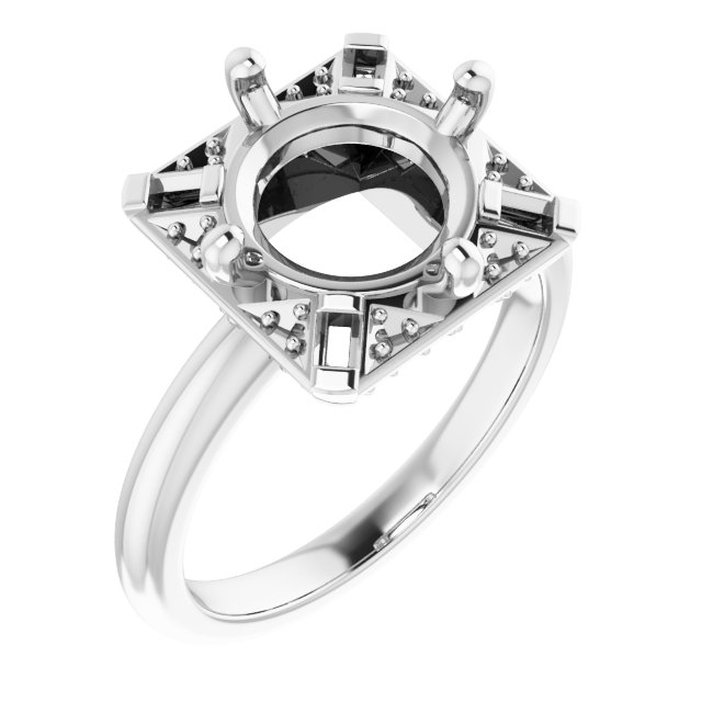 Halo-Style Ring