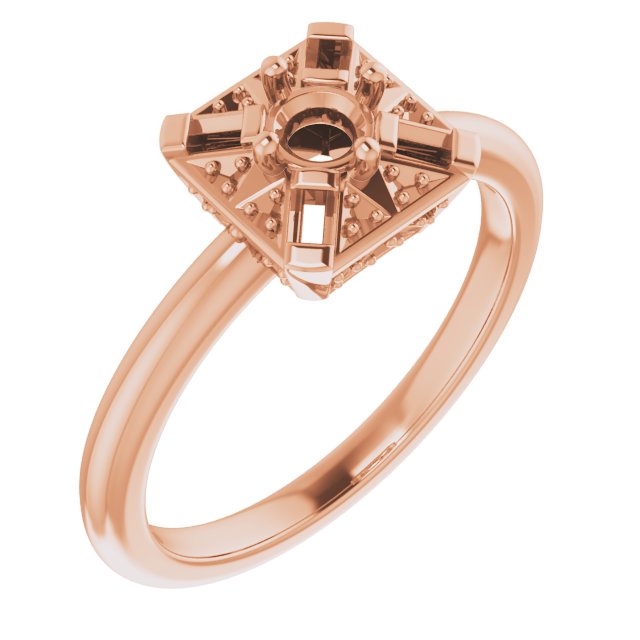 14k Rose Gold