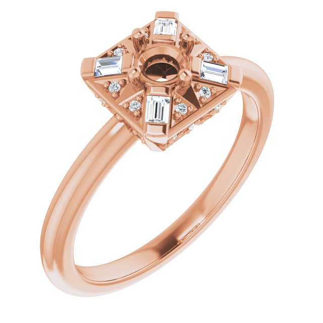 14k Rose Gold