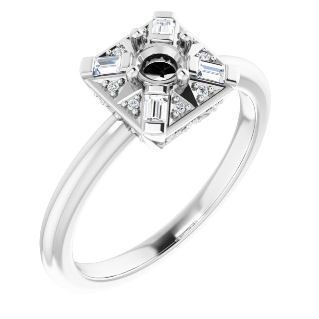 14k White Gold