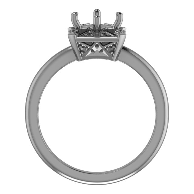 10 mm Square Ring Mounting view 2