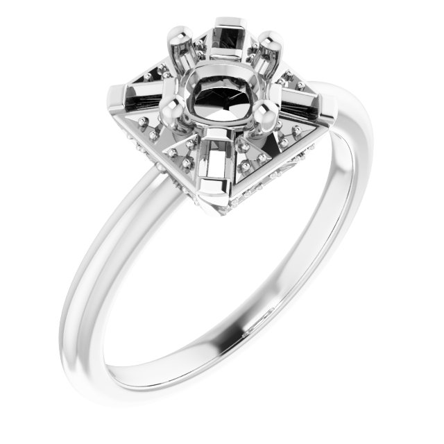 Halo-Style Ring