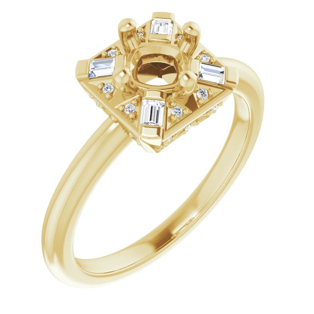 14k Yellow Gold