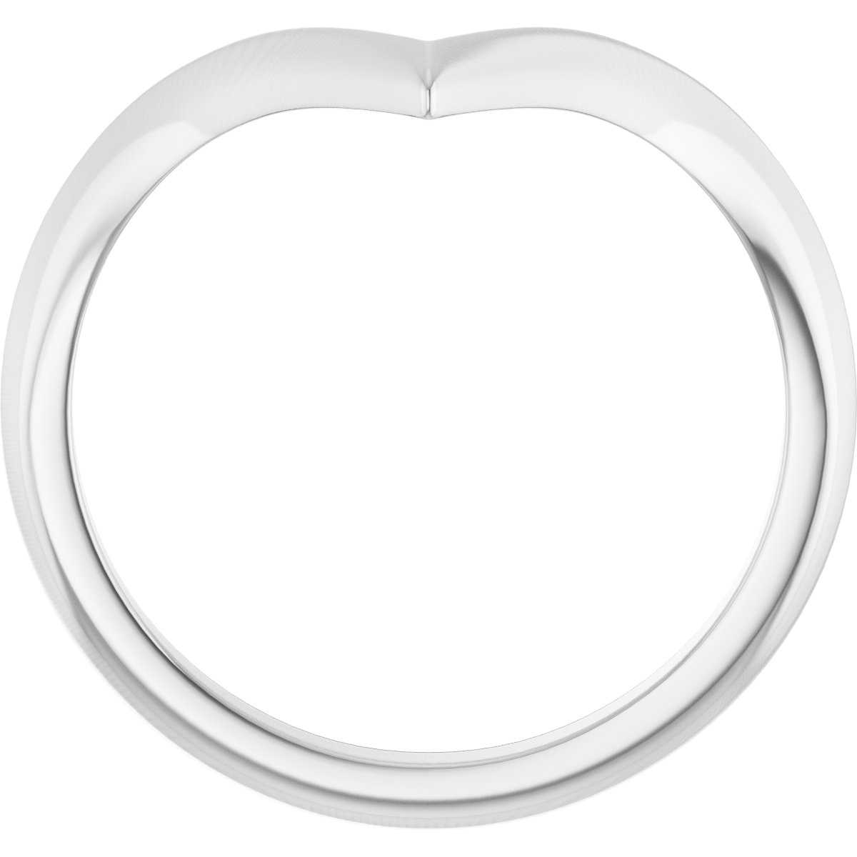14K White Matching Band-2