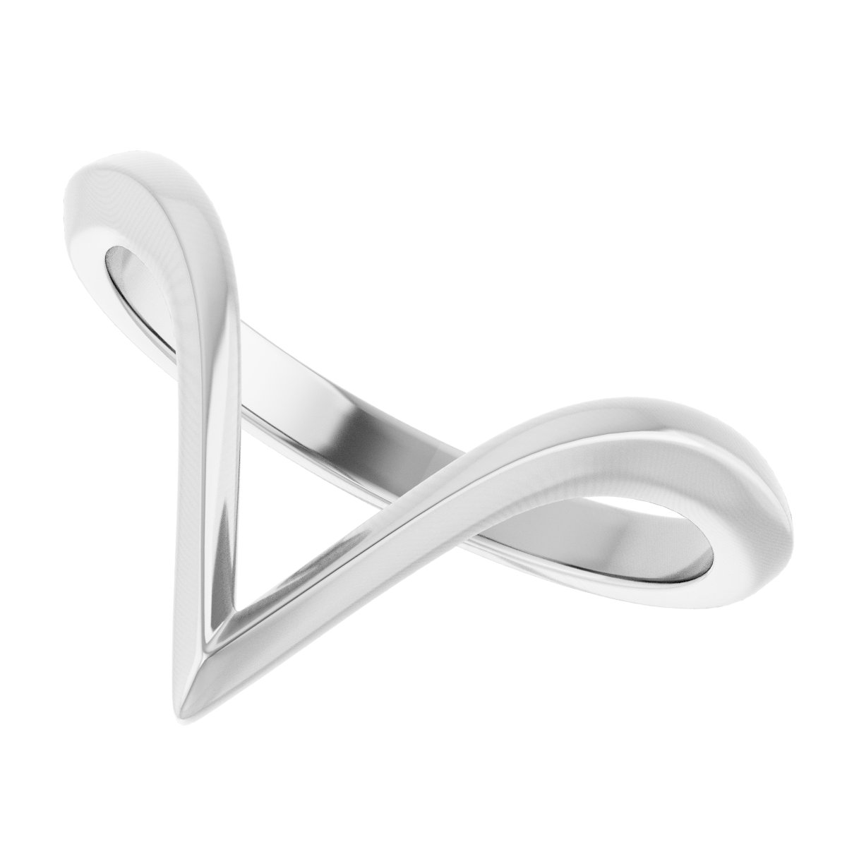 14K White Matching Band-5