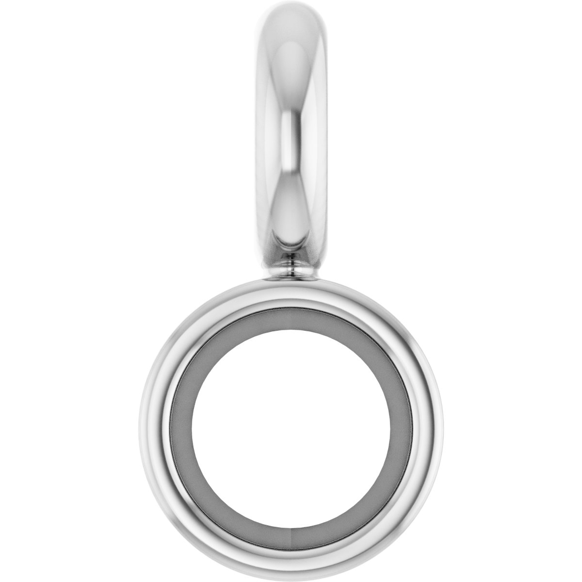 Bezel-Set Dangle