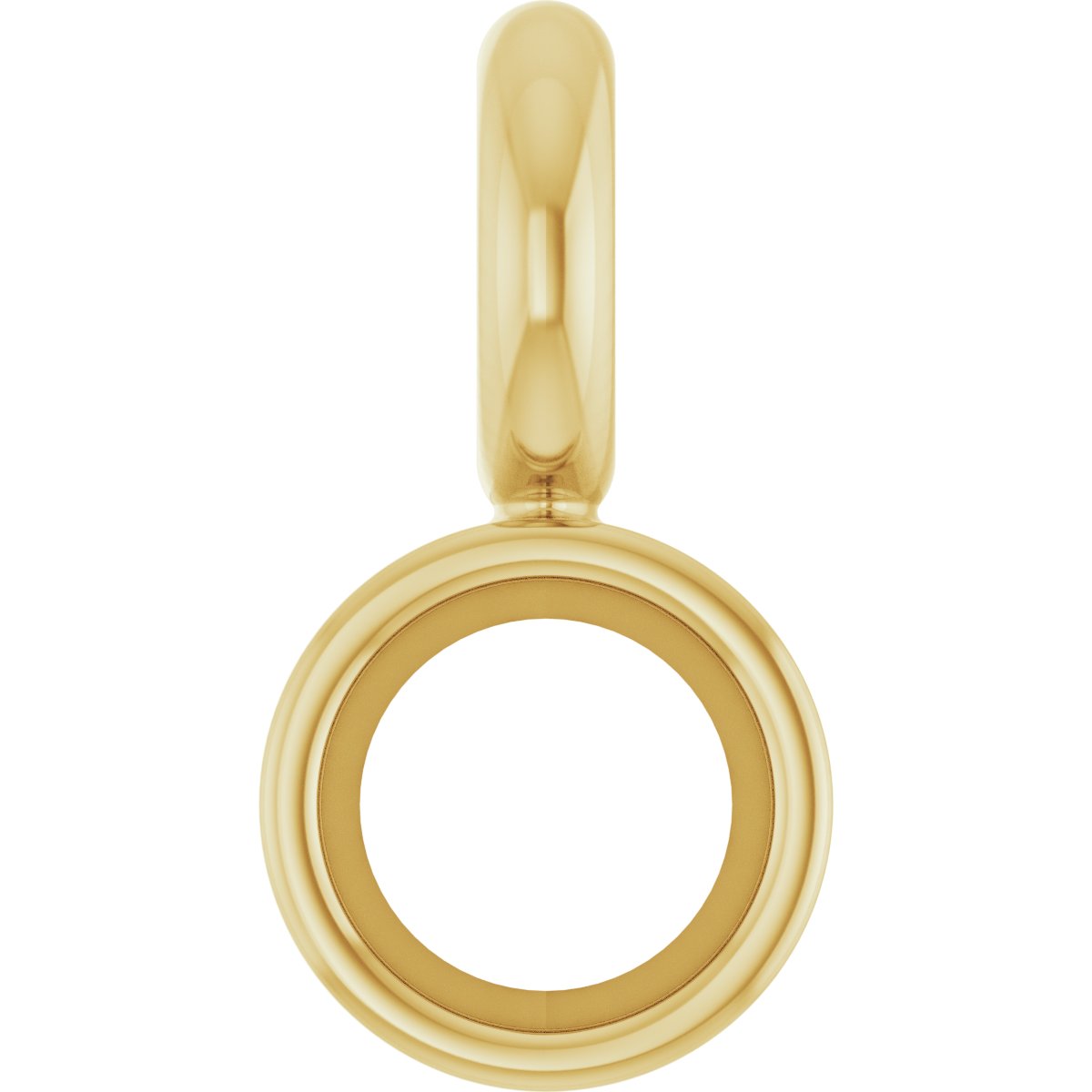 Bezel-Set Dangle