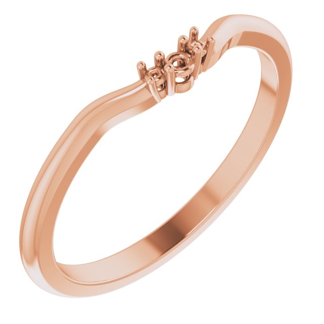 Accented Engagement Ring or Band
