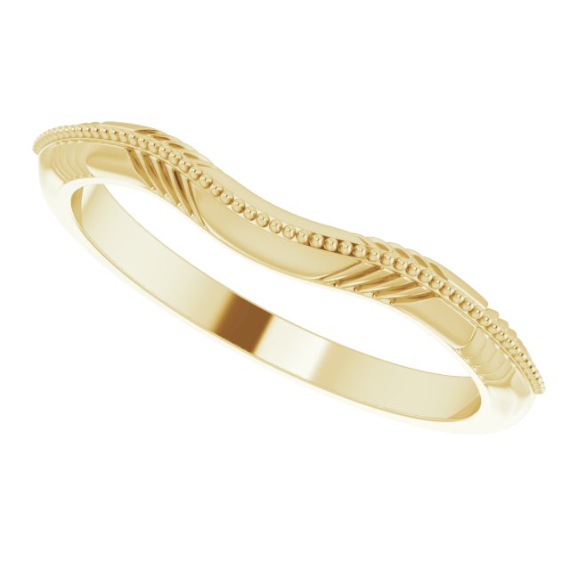 14K Yellow Matching Band-5
