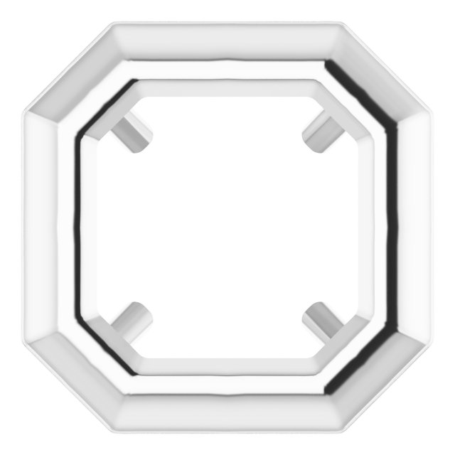 Back-Set Earring Setting