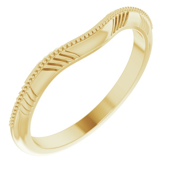 14K Yellow Matching Band