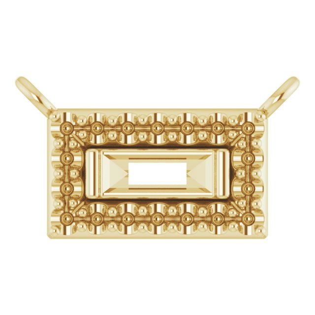 Halo-Style Necklace or Center