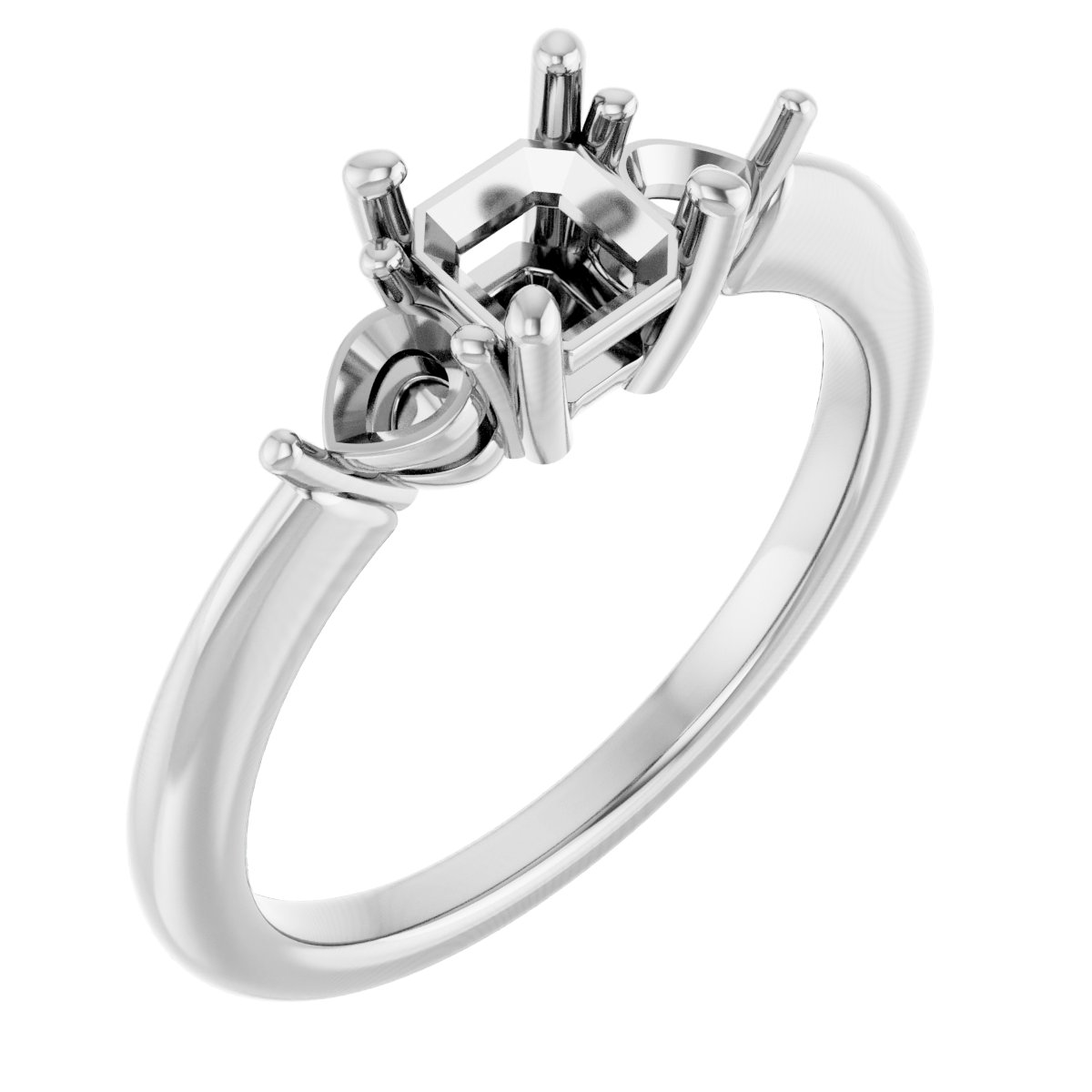 Three-Stone Engagement Ring